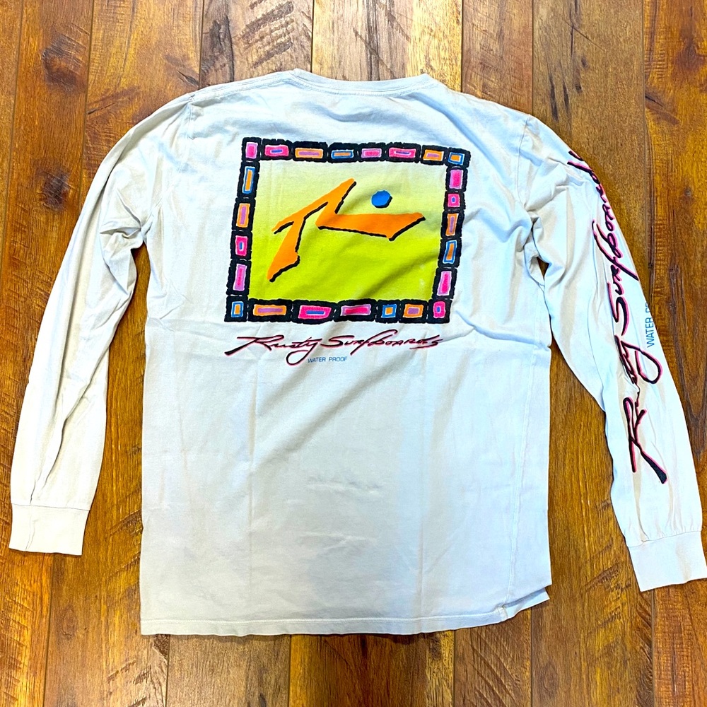 Rusty long sleeve surf shirt